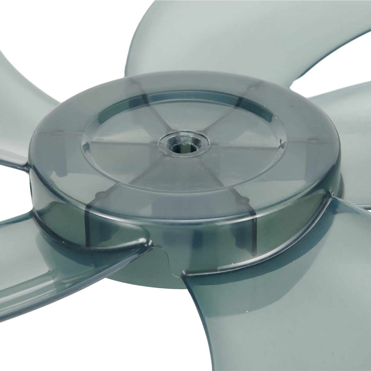 16 Inch Plastic Fan Blade With Nut Cover 5-Leaf Design for Pedestal or Desk Fan Replacement Part for 16"/375Mm Stand Fan Black