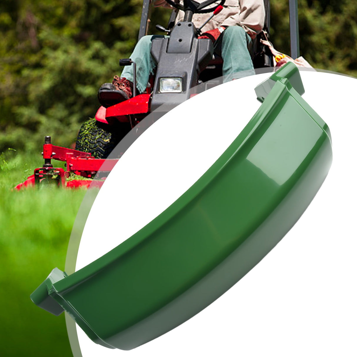 Tractor Front Bumper Upper Hood Kit for John Deere LT133 LT155 LT166 LT150 LT160 LT170 LT180 LT190 Green Plastic Replacement Part AM128998