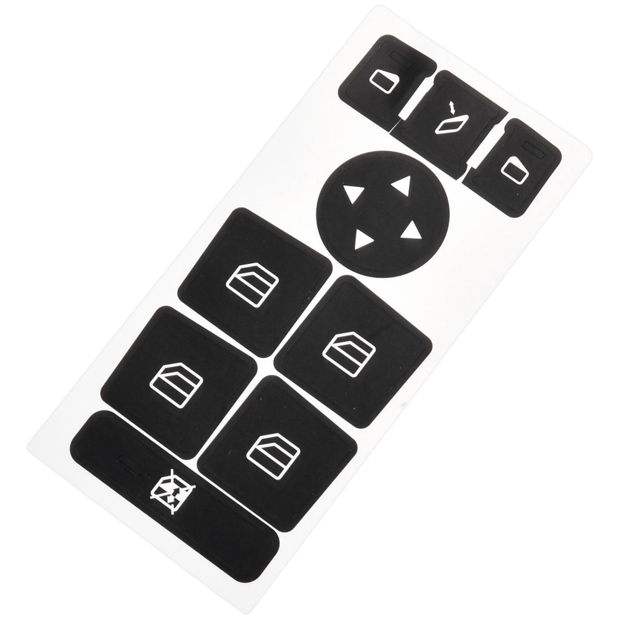 Car Window Switch Button Repair Sticker Decor Stickers For Mercedes -Benz W204 C250 C300 C350 Decoration Accessory
