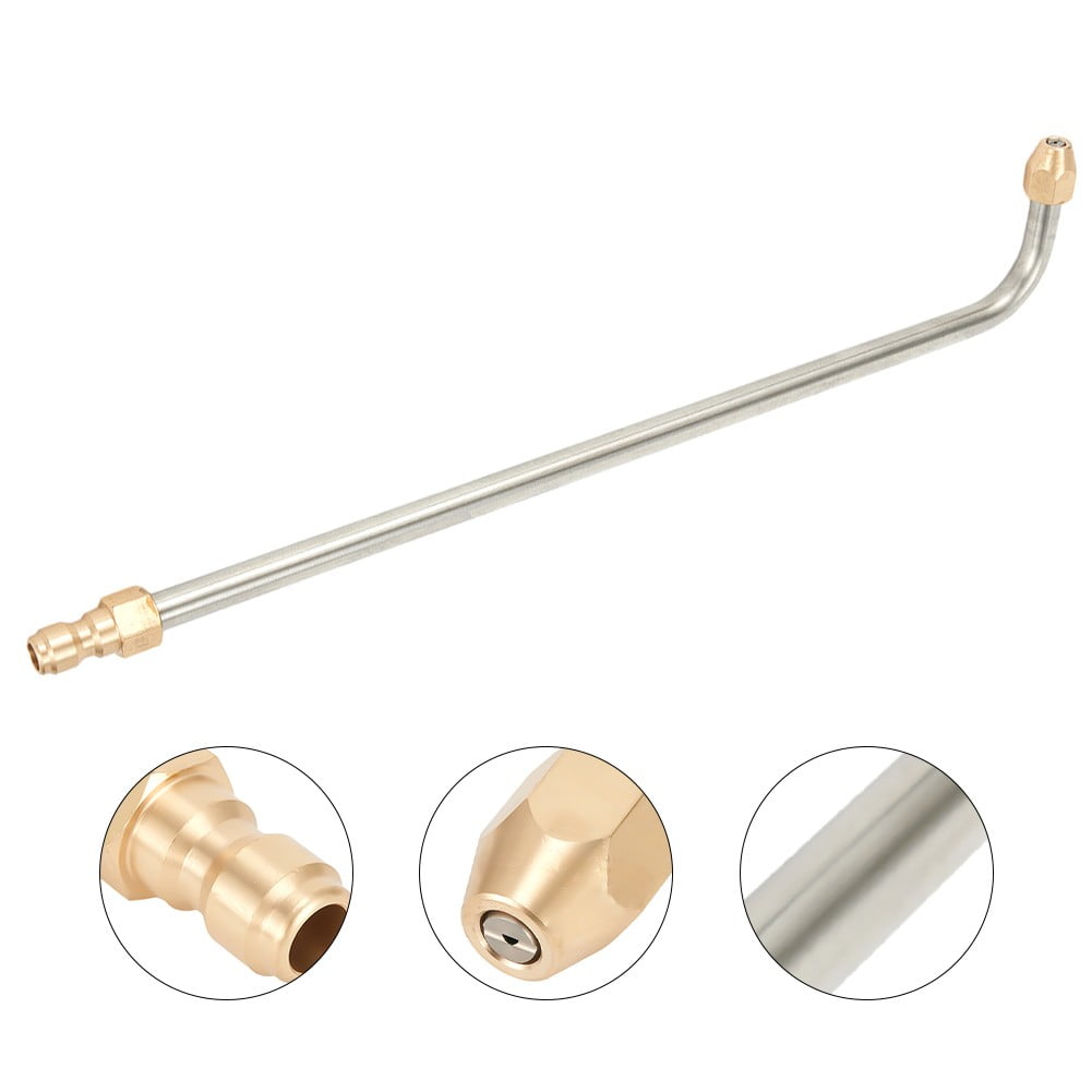 30° /90° /U-Shape Pressure Car Washer Angled Lance Extension Spray Wand Nozzle 17Cm-90 Smile Home 35Cm-90