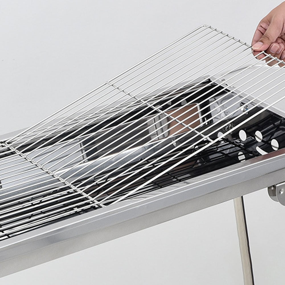 BBQ Grill Stainless Steel Mesh,Suitable for Camping BBQ (2 Size) Bar 30*25 Smile Home Bar 30*45