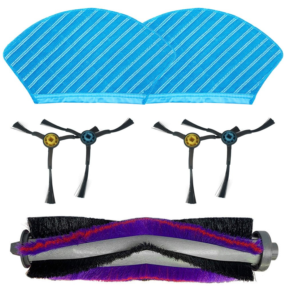 Main Side Brush Mop Cloth Replacement For Fakir Robert R-S 770 Robot Vacuum Cleaner Spare Parts Cleaning Tool Sweeper Tool As Shown