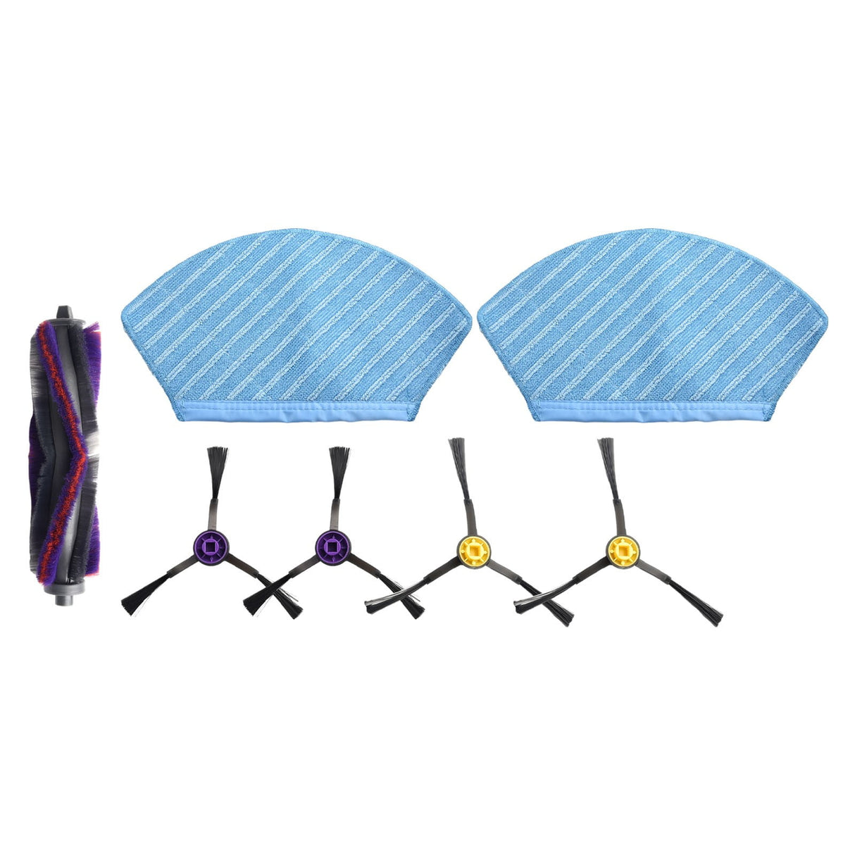 Main Side Brush Mop Cloth Replacement For Fakir Robert R-S 770 Robot Vacuum Cleaner Spare Parts Cleaning Tool Sweeper Tool As Shown