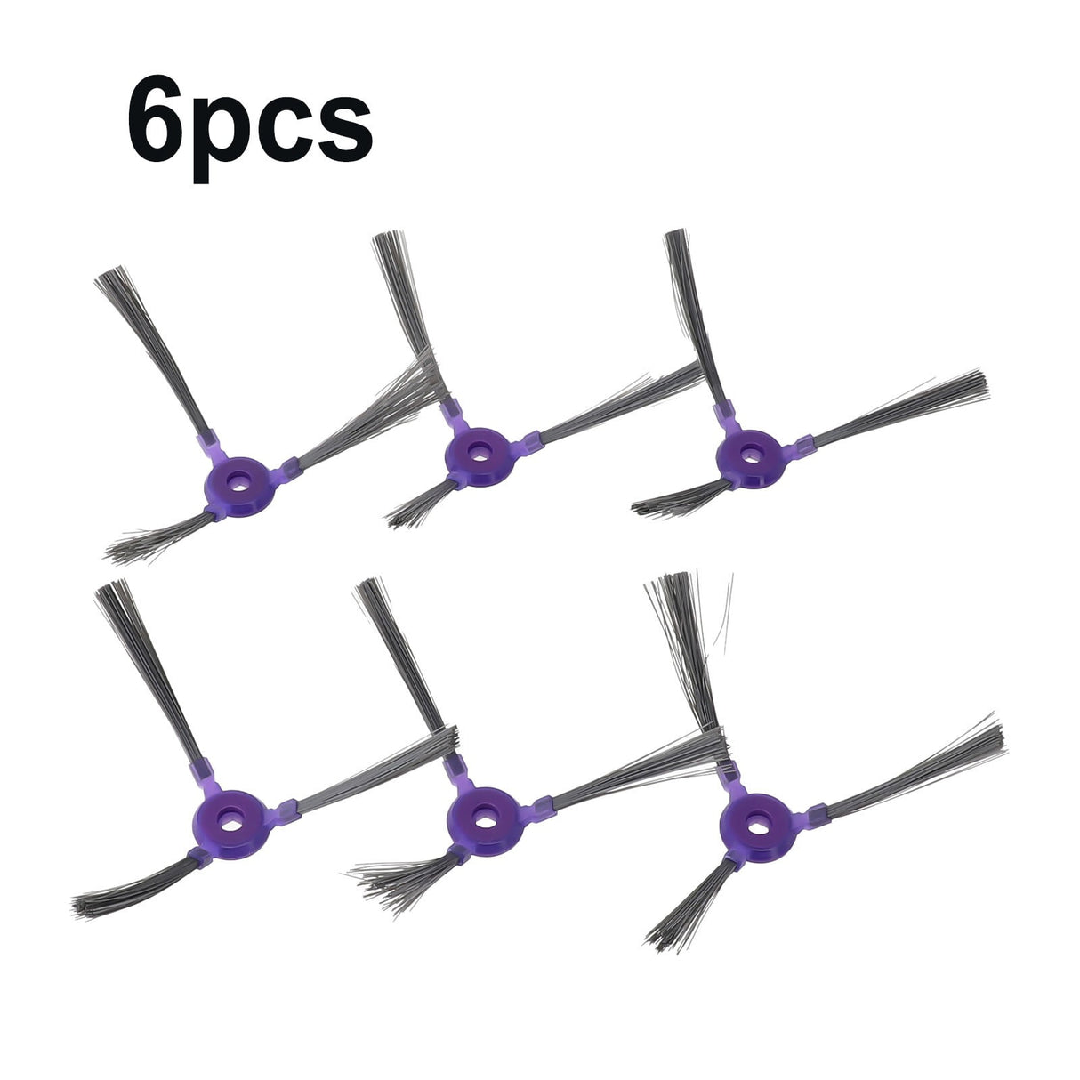 6Pcs Side Brush New High Quality Brushes For Samsung Powerbot-E Vr05R5050Wk Floor Sweeper Accessories Home Appliance Parts As Shown