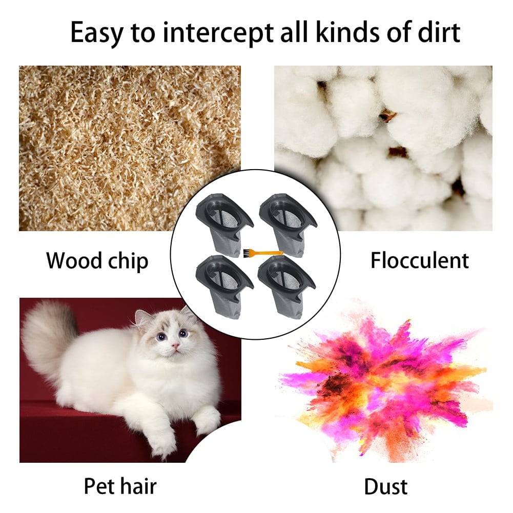 Filters For Dirt Devil Vibe 3 In 1 Bagless Stick Vacuum Cleaner 440003993 Home Cleaning Replacement Accessories