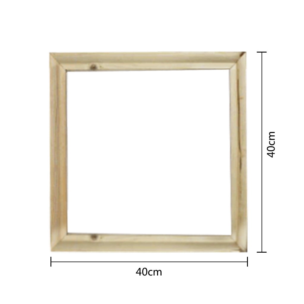 DIY Solid Wood Canvas Frame Kit for Paint by Number&Oil Painting& Painting by Number Wooden Art Frames,Wood Frame For Oil Painting Nature DIY Frame Picture Inner Picture Frame 40*40