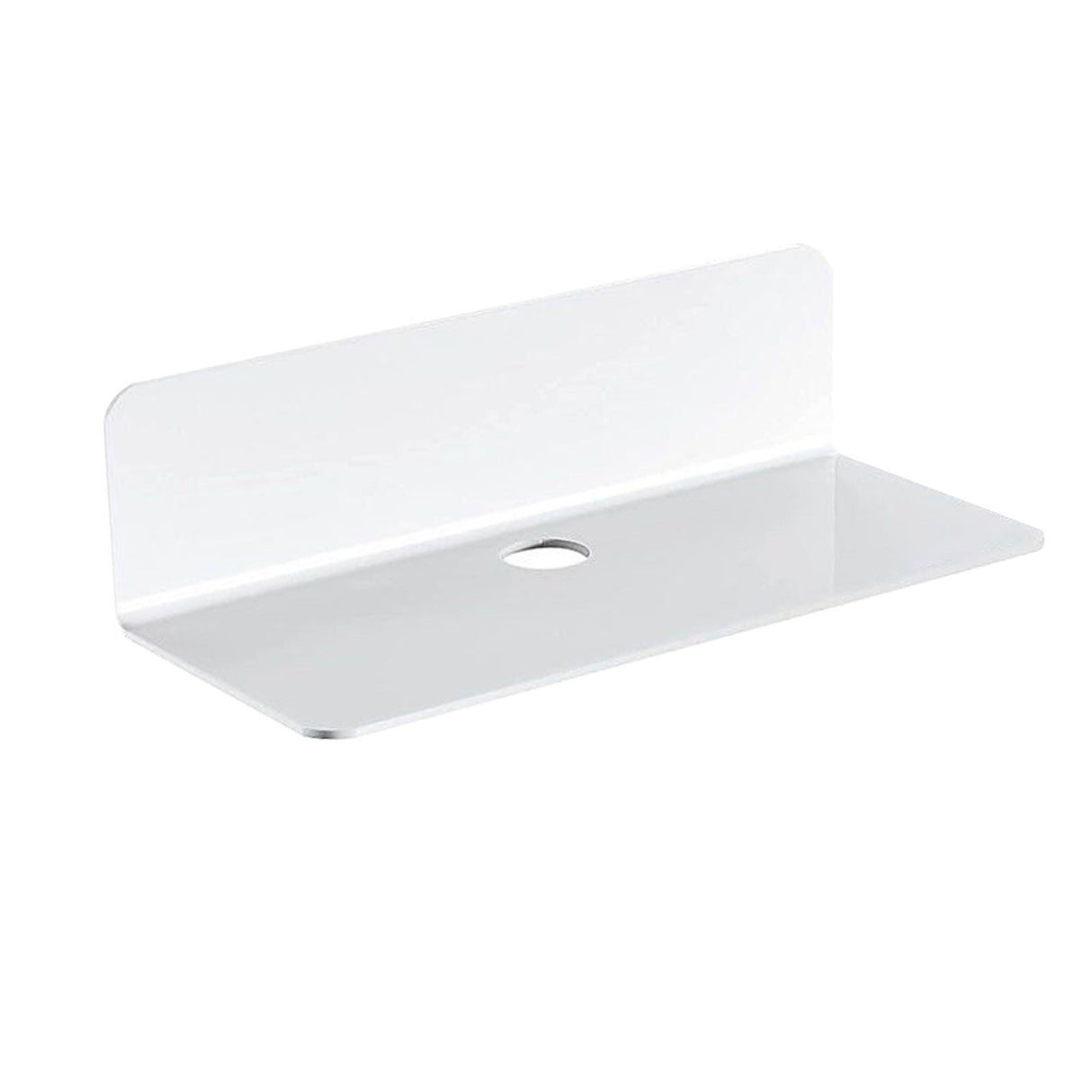 Acrylic Floating Shelves, 9 Inch Acrylic Wall Mounted Hanging Shelf Bookshelf for Bedroom, Gaming Room, Living Room, Bathroom, Office, 3.5x9.0x2.4 3.5" x 9.0" x 2.4" Black