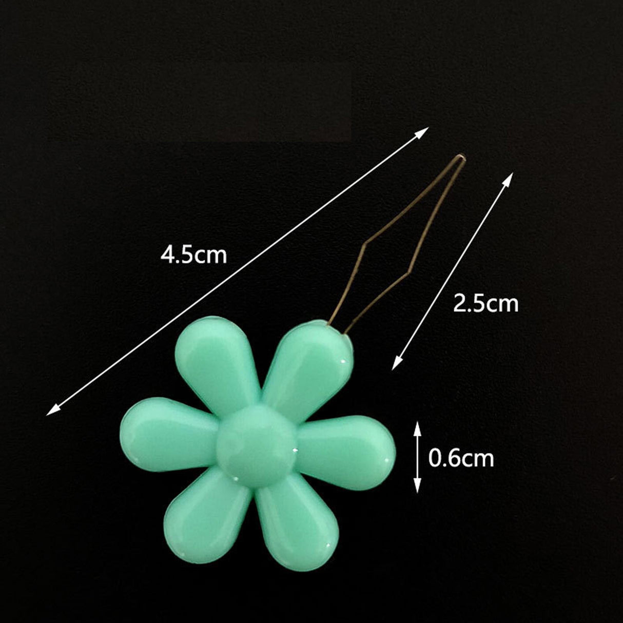 Embroidery Needle Threader Tool Plastic Flower Head Sewing Machine Needle Threader for Hand Sewing Cross Stitch Craft Knitting Quilting (Mix Colors) One Size Pink1