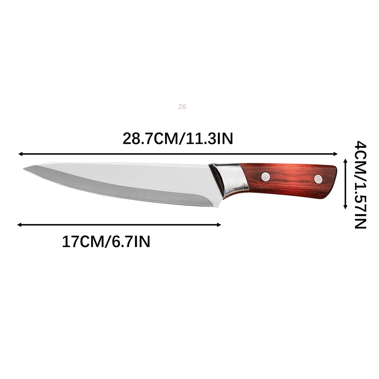 Knife Recommended By A Chef -Japanese Premium Knife, Super Sharp German High-Carbon Stainless Steel Boning Knifes with Eather Sheath for Home, Camping,Cattle Sheep Segmentation Tool (Boning knife) M