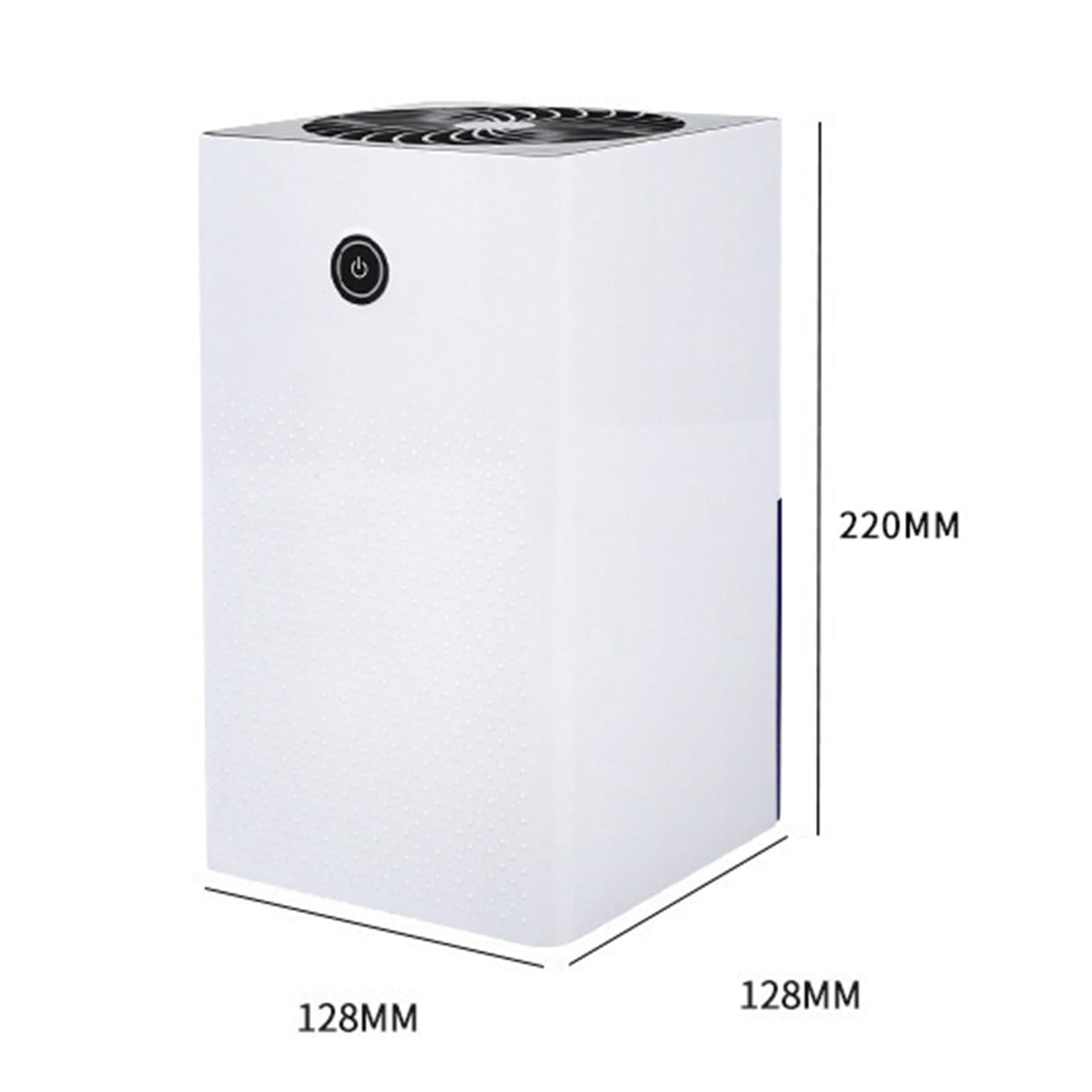 Dehumidifier - has a transparent 1-liter water tank, is quiet in use, and has an automatic shut-off function. It is suitable for indoor spaces such as basements, bathrooms, campers, and wardrobes.