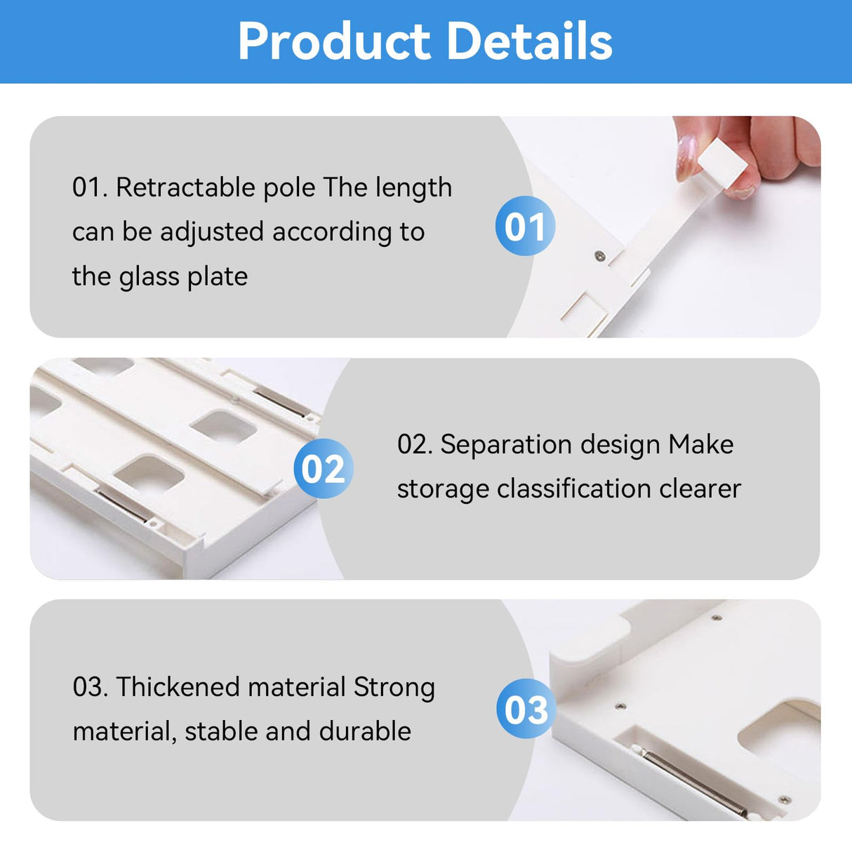 Can Holder Fridge - Fridge Organizer Hanging - Soda Can Rack - Beer Holder - Fridge Storage Rack - Hanging Drawer - Beverage Dispenser - Space Saving - Kitchen Accessories - Bottle Holder - Storage System - White - 1 Piece
