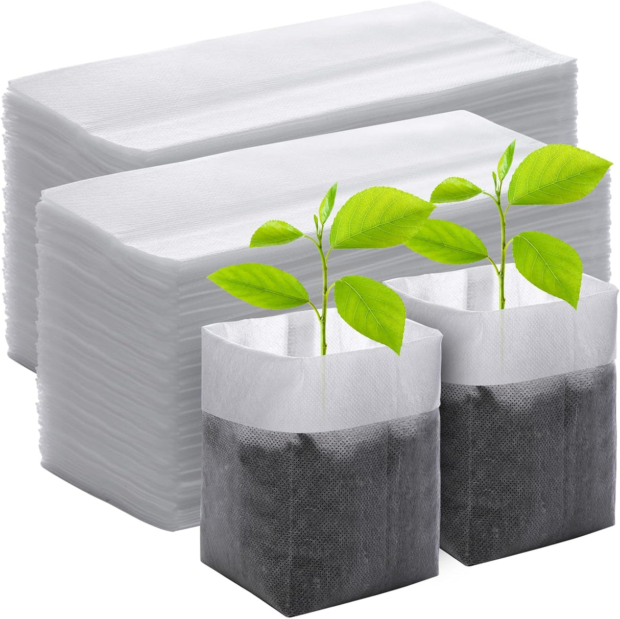 Grow Bags - Gardening - Grow Pots - Vegetable Garden - Seedlings - Plant Bags - Non-woven Grow Bags - Growing Set - Breathable Fleece - Vegetable Garden Package - Combination Set - Sowing - Cuttings - Mix - Vegetable Garden - Vegetable Gardening - Sustain