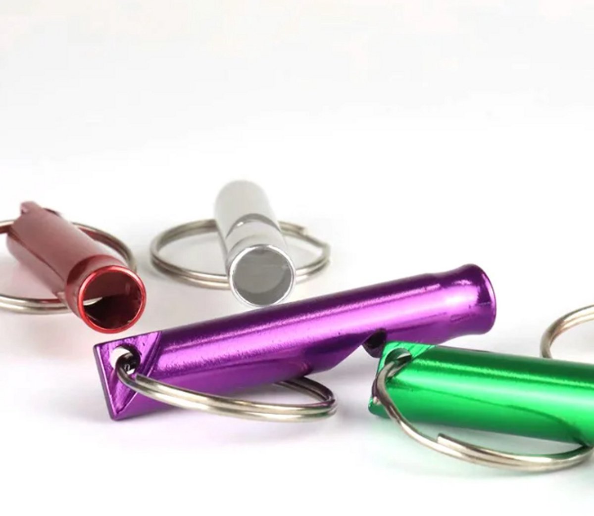 5x Emergency Whistle | Emergency Whistles | Keychain with emergency whistle | In Case of Emergency