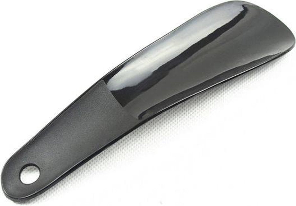 Plastic Shoehorn 16 CM | Shoe Entry Aid | Shoe Accessories | BLACK