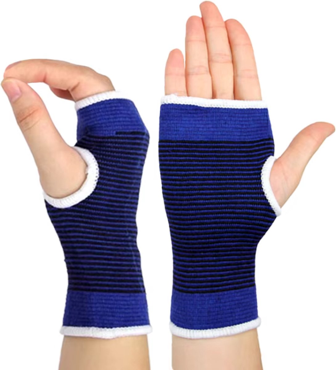 Wrist Brace | Wrist Support | Bandage | Injury | Wrist Support | Left & Right ( 1 Pair ) | Hand Protection | Wrist Support | Blue