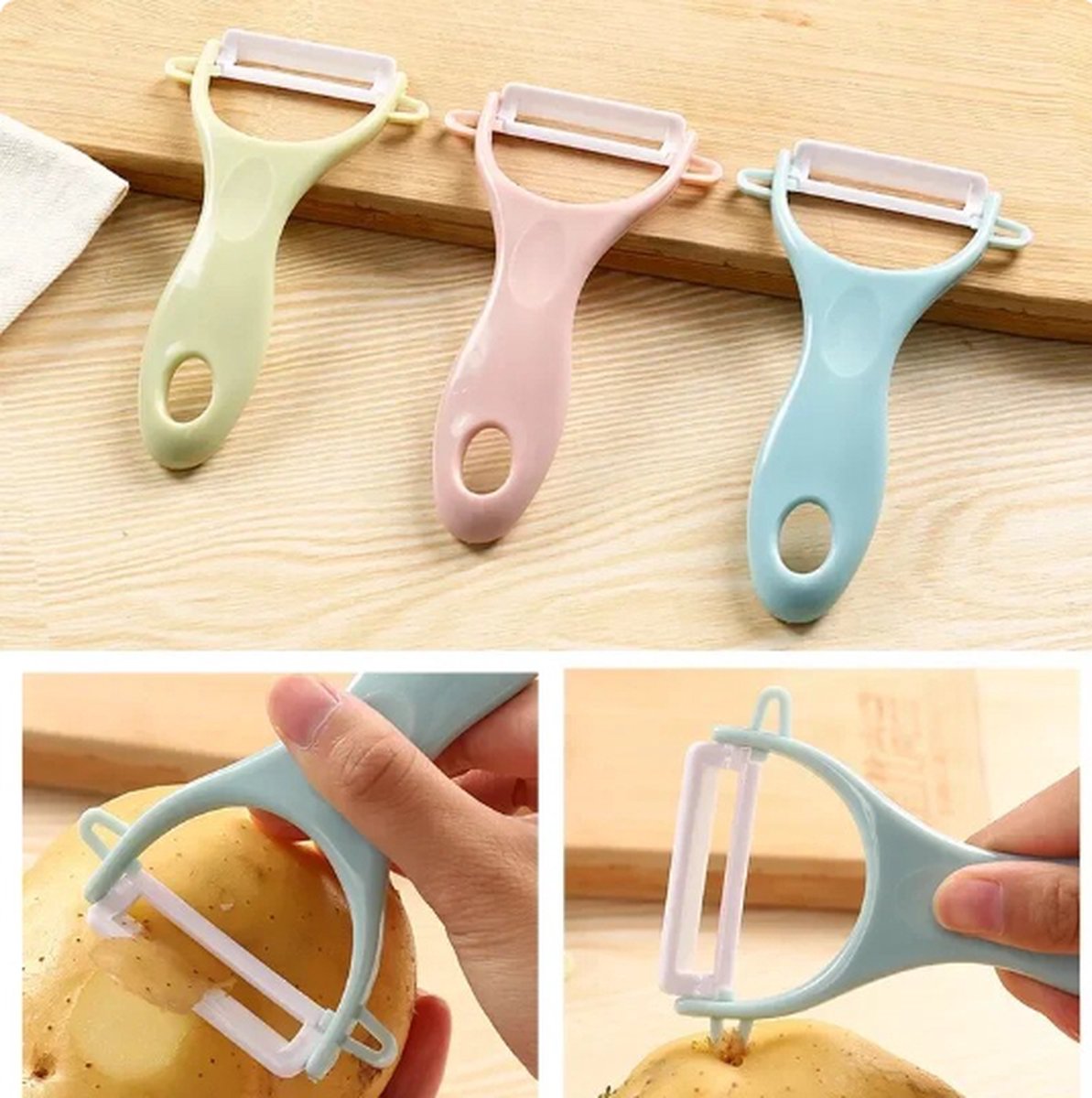 Peeler | Paring Knife | Potato Peeler | Vegetable Peeler | Blue