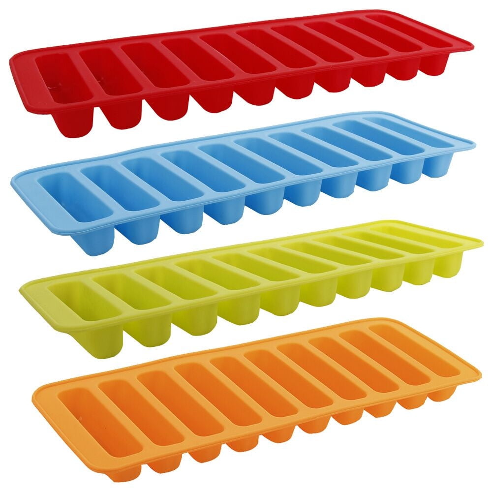 Chocolate Bar Molds Silicone Rectangle for Deep Bars,10 Cavities Thick Flexible Molds for Homemade Snacks Sugar Free Energy Soft Baked Oat Protein Energy Bars, Easy Release Moulds Tray Radon Color 1pc