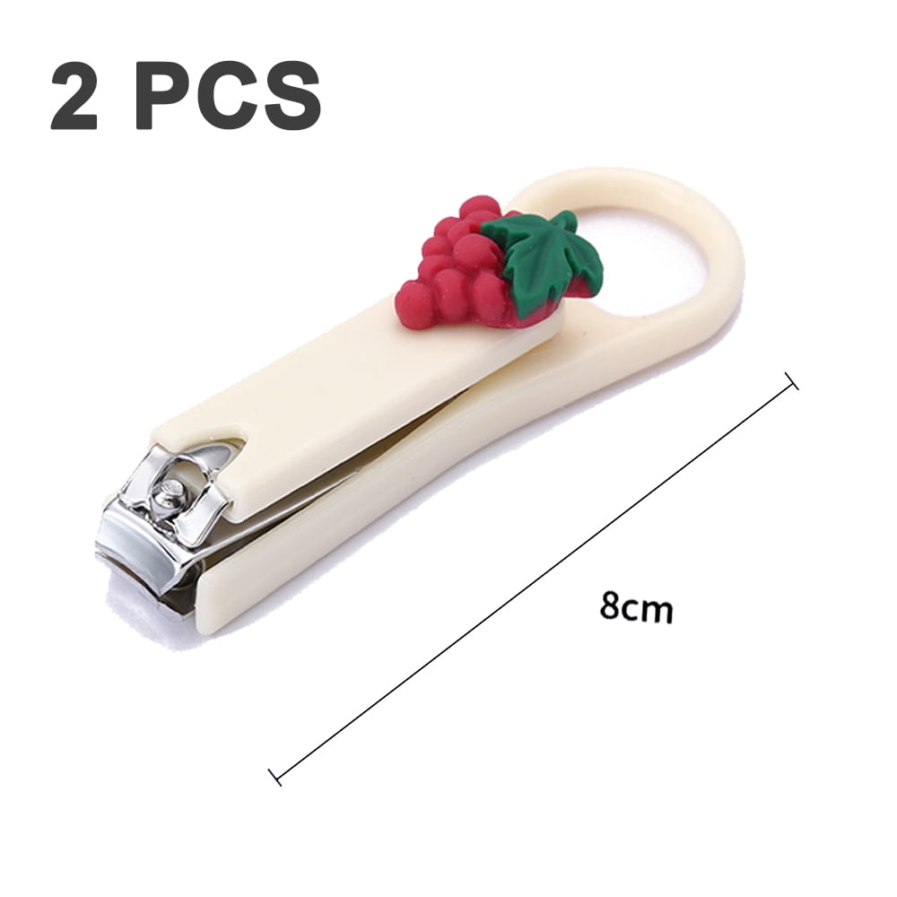 2Pcs Fingernail Clipper,Very Sharp and Cute Nail Clippers,Suitable for Adults and Children Style 6