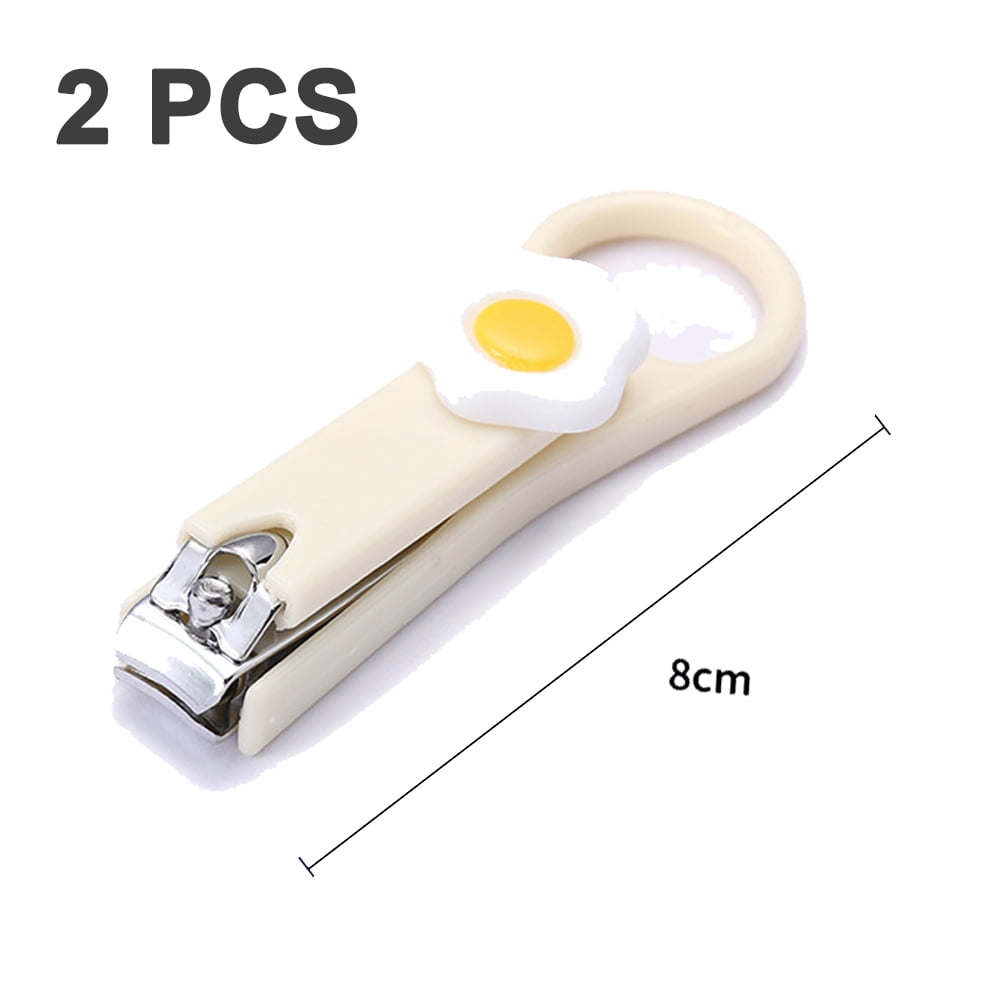 2Pcs Fingernail Clipper,Very Sharp and Cute Nail Clippers,Suitable for Adults and Children style 2