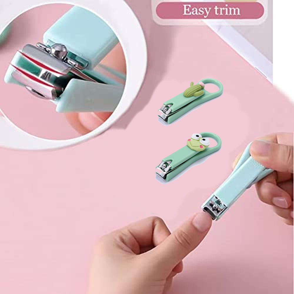 2Pcs Fingernail Clipper,Very Sharp and Cute Nail Clippers,Suitable for Adults and Children style 7