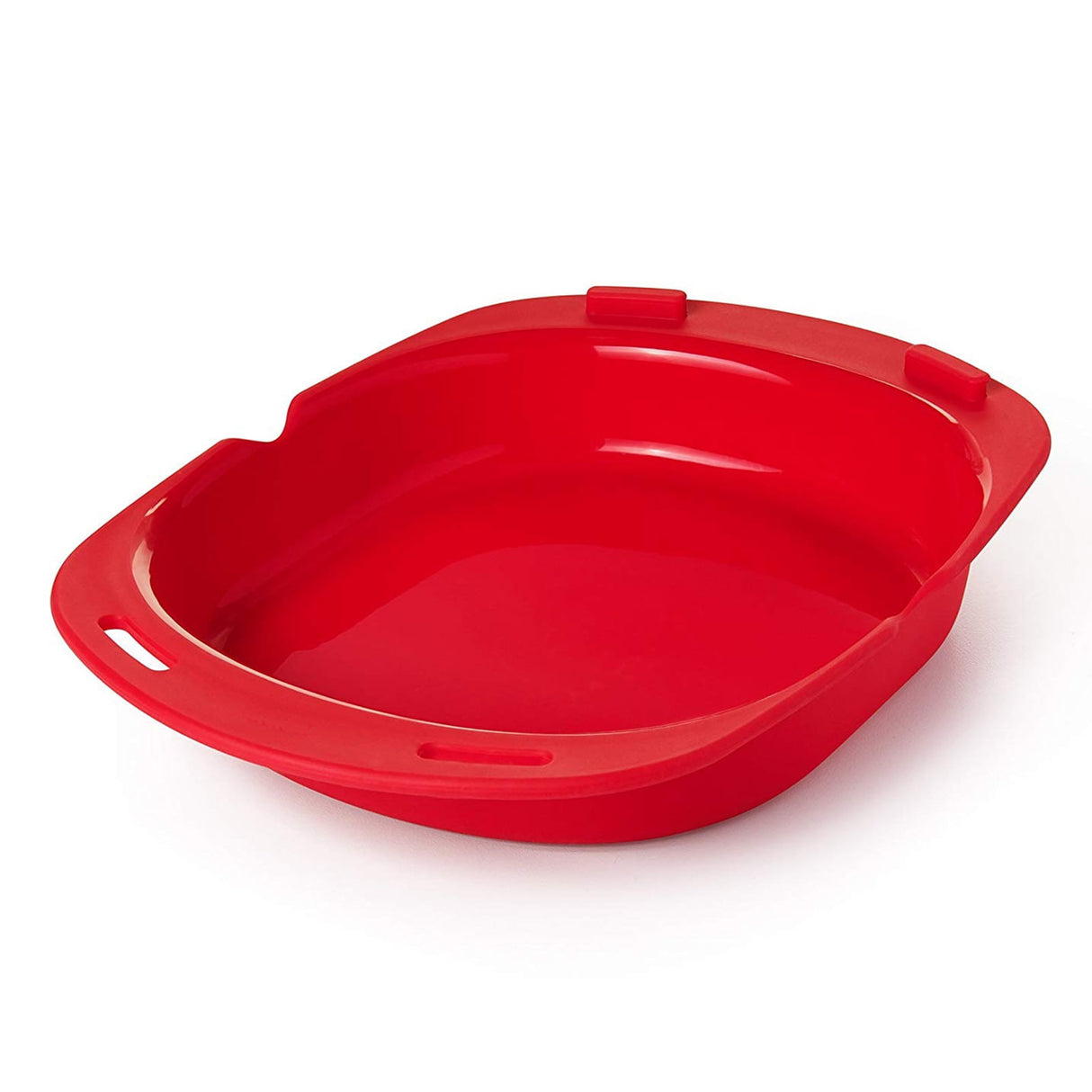 Silicone Omelette Maker Microwave Oven Non Stick Omelette Maker Egg Roll Baking Plate Pan Omelette Maker Red