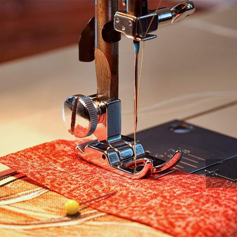 Universal zigzag presser foot straight stitch sewing machine presser foot suitable for Singer/Brother low shank models