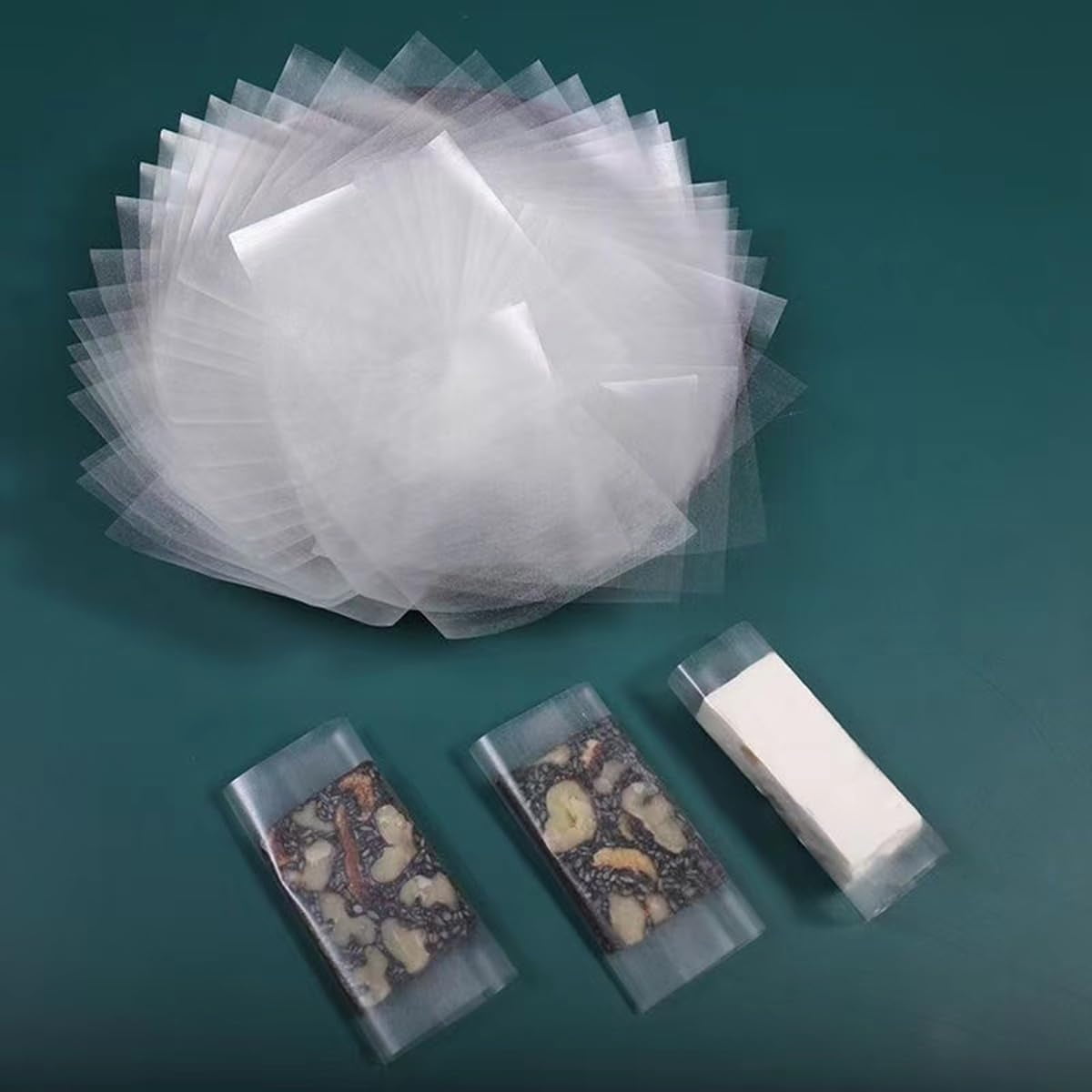 Edible Glutinous Rice Paper 1200Pcs Candy Coated Wrapping Paper Edible Candy Wrappers Sheets,Edible Wafer Paper,Transparent Rice Paper for Homemade Tanghulu Wrapper (2.6x3.2in)