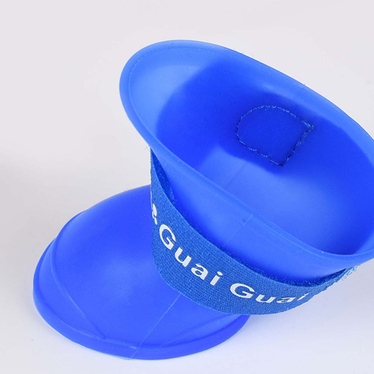 Pet Shoes, Candy Colors Anti-Slip Waterproof Rubber Rain Shoes Boots Paw Cover, Dog Boots & Paw Protectors, for Small Medium Dogs M Blue