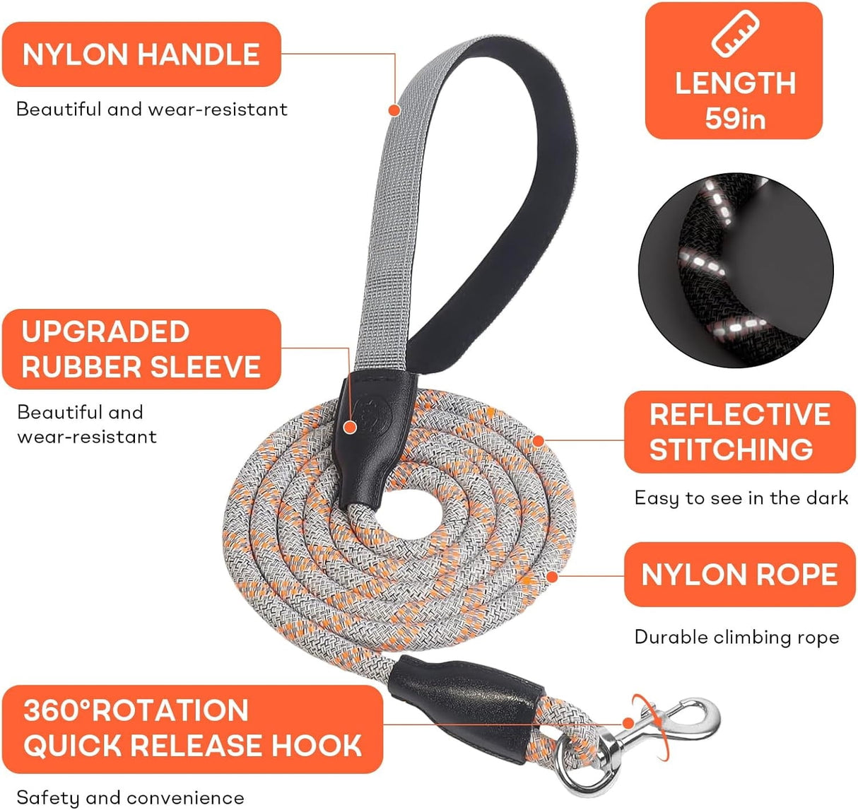 Dog Harness and Leash, No Pull Saddle Style Pet Harness, Breathable Mesh Adjustable Reflective Dog Vest, Dog Leash, for Dogs and Cat Medium Small Harness Orange,XS