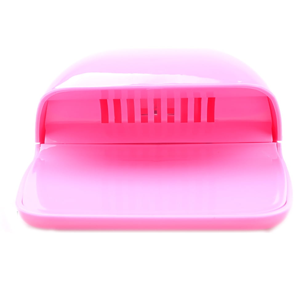 Portable Finger Toe Nail Polish Dryer Drying Blow Fan Manicure Art Tool Machine Pink