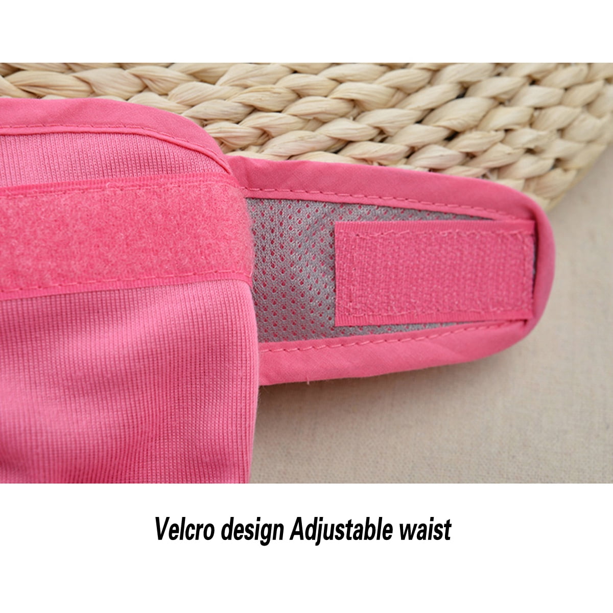 Comfortable Dog Underwear Dog Diapers Pants Male Female to Put On/Off Breathable Physiological Pants Reusable Sanitary Panties for Small to Large Dogs Pet (1pcs, Pink, XL) XL Pink