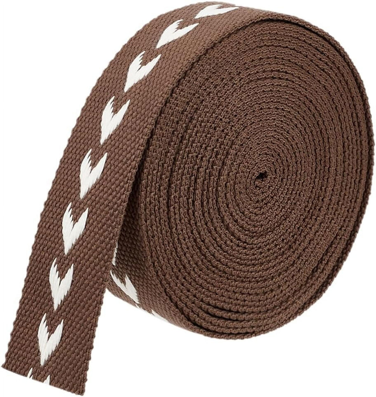 5 Yards Polycotton Jacquard Arrow Ribbon Clothes Accessories Olive 1-1/2 inch(38mm)