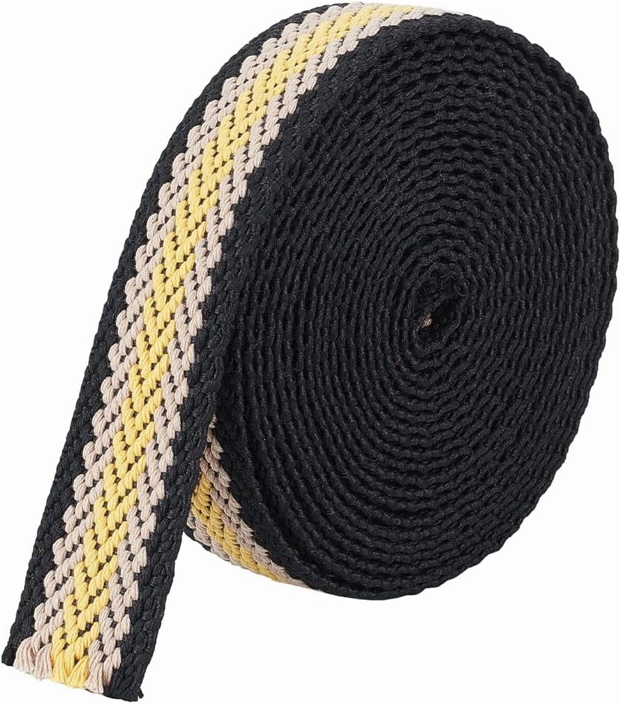 5 Yards Polycotton Jacquard Arrow Ribbon Clothes Accessories Olive 1-1/2 inch(38mm)