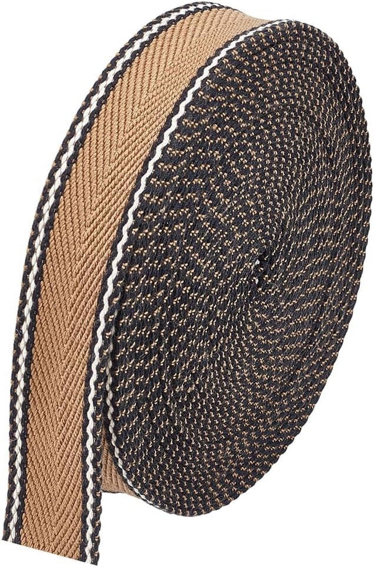 5 Yards Polycotton Jacquard Arrow Ribbon Clothes Accessories Olive 1-1/2 inch(38mm)