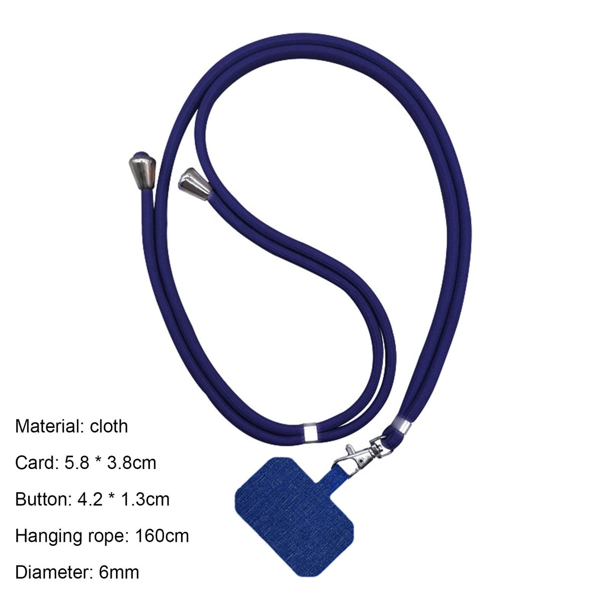Phone Lanyard,Universal Crossbody Cell Phone Lanyards Adjustable Shoulder Neck Straps,Cell Phone Lanyard Compatible for All Smartphones Dark Gray