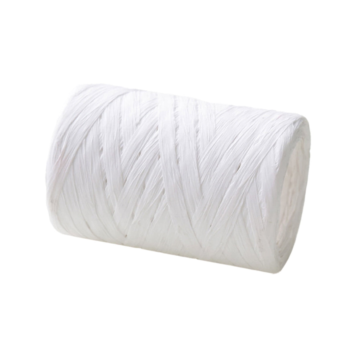 Raffia Ribbon, Christmas Gift Wrapping Raffia Paper String Ribbon Packing Paper Twine for Craft DIY Supply Christmas, 328ft White