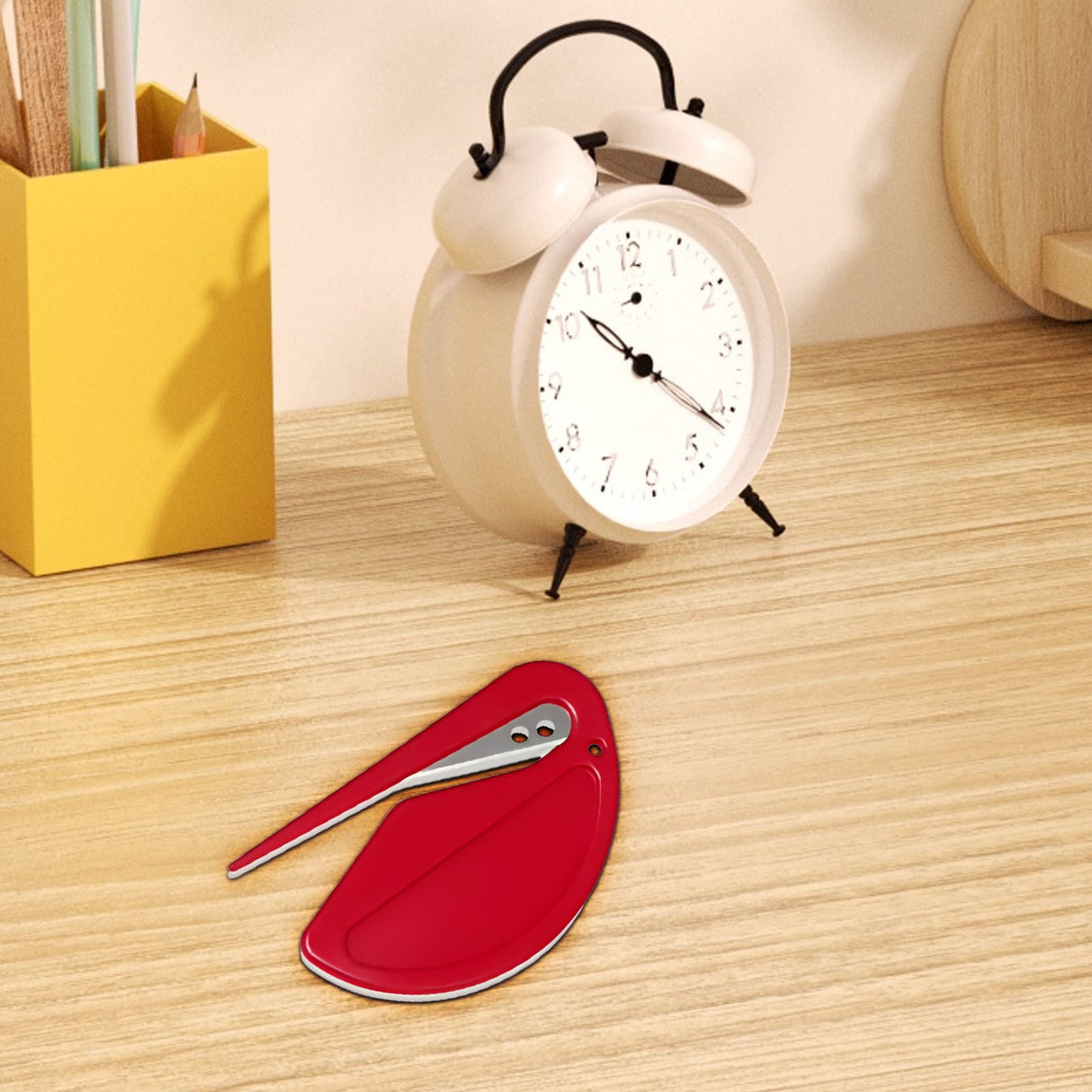 Letter Opener Envelope Slitter, Envelope Opener, Mail Opener, Wrapping Paper Cutter, Package Opener Red