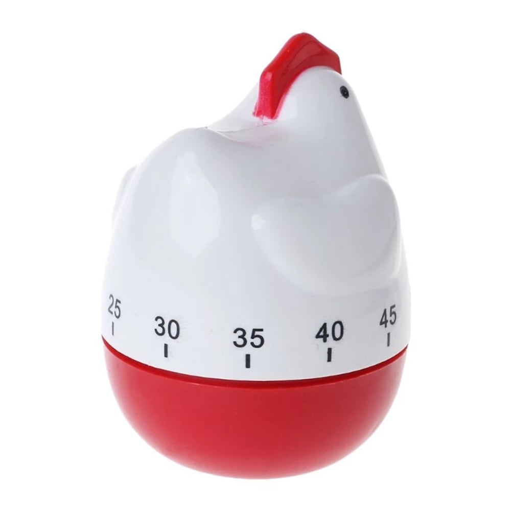 Timer Kitchen Chicken Cooking Baking Egg Alarm Countdown Timers Manual Chef 60 Kids Reminder Up Wind Mechanical Pattern