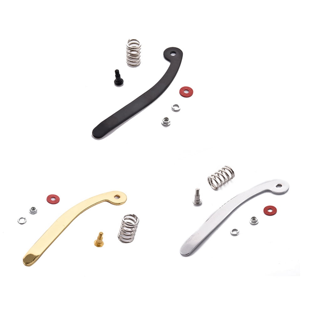 Replacement Guitar Whammy Bar Tremolo Vibrato Bridge Tailpiece Compatible for Bigsby (Silver, Random Color Accessories)
