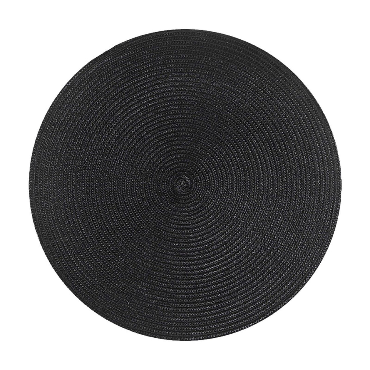 Round Braided Placemats Table Mats for Dining Tables Woven Washable Non-Slip Place mats 15 inch F