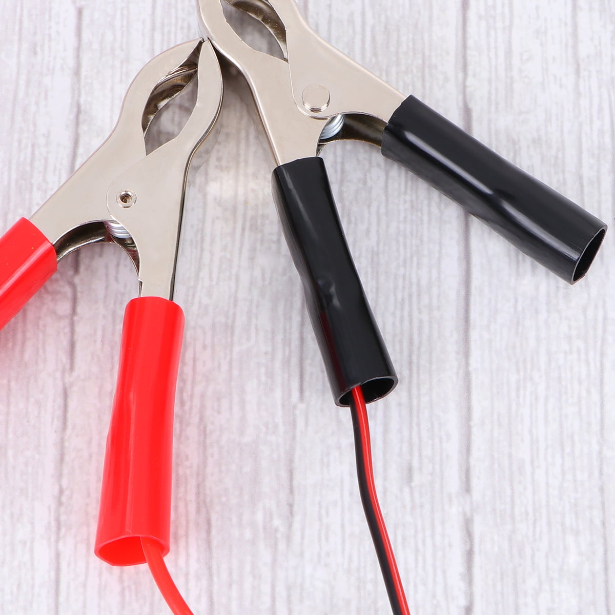 SAE to Alligator Clips Adapter PVC 2Pack for Car Battery and Power Supply
