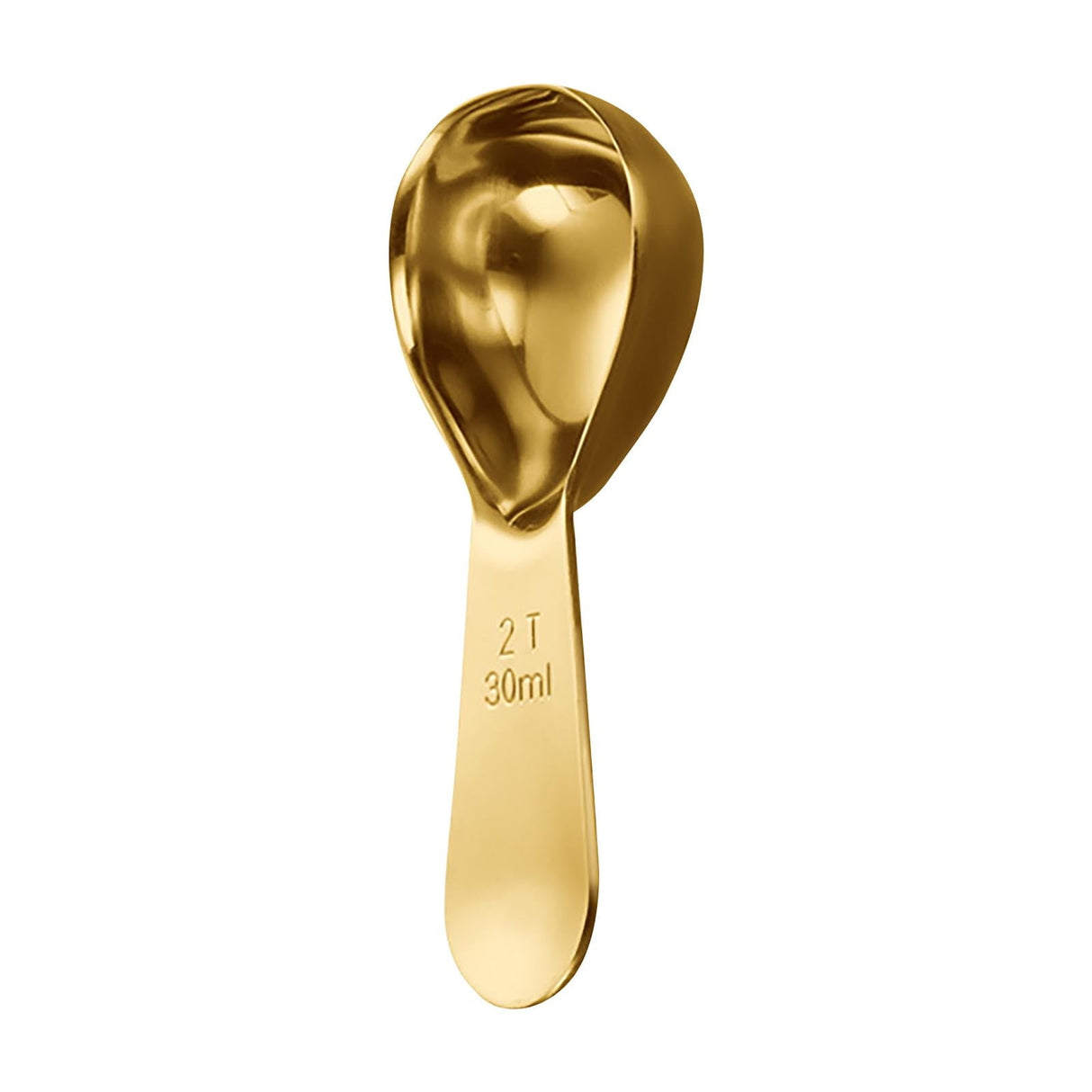 Coffee Scoop Stainless Steel Coffee Measuring Spoon Tablespoon Coffee Scoop Short Handle Measuring Spoon for Ground Coffee Tea Sugar Flour Coffee Scoop (30ml) B