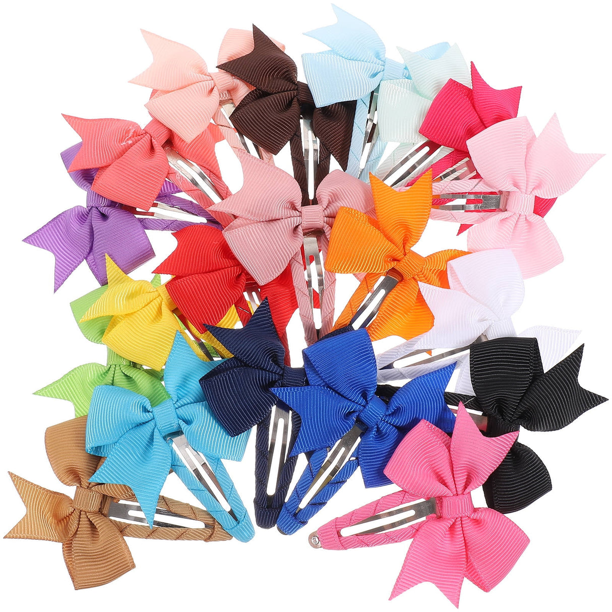 Decorative Hair Clip Girls 20Pcs 2.8X2.2In