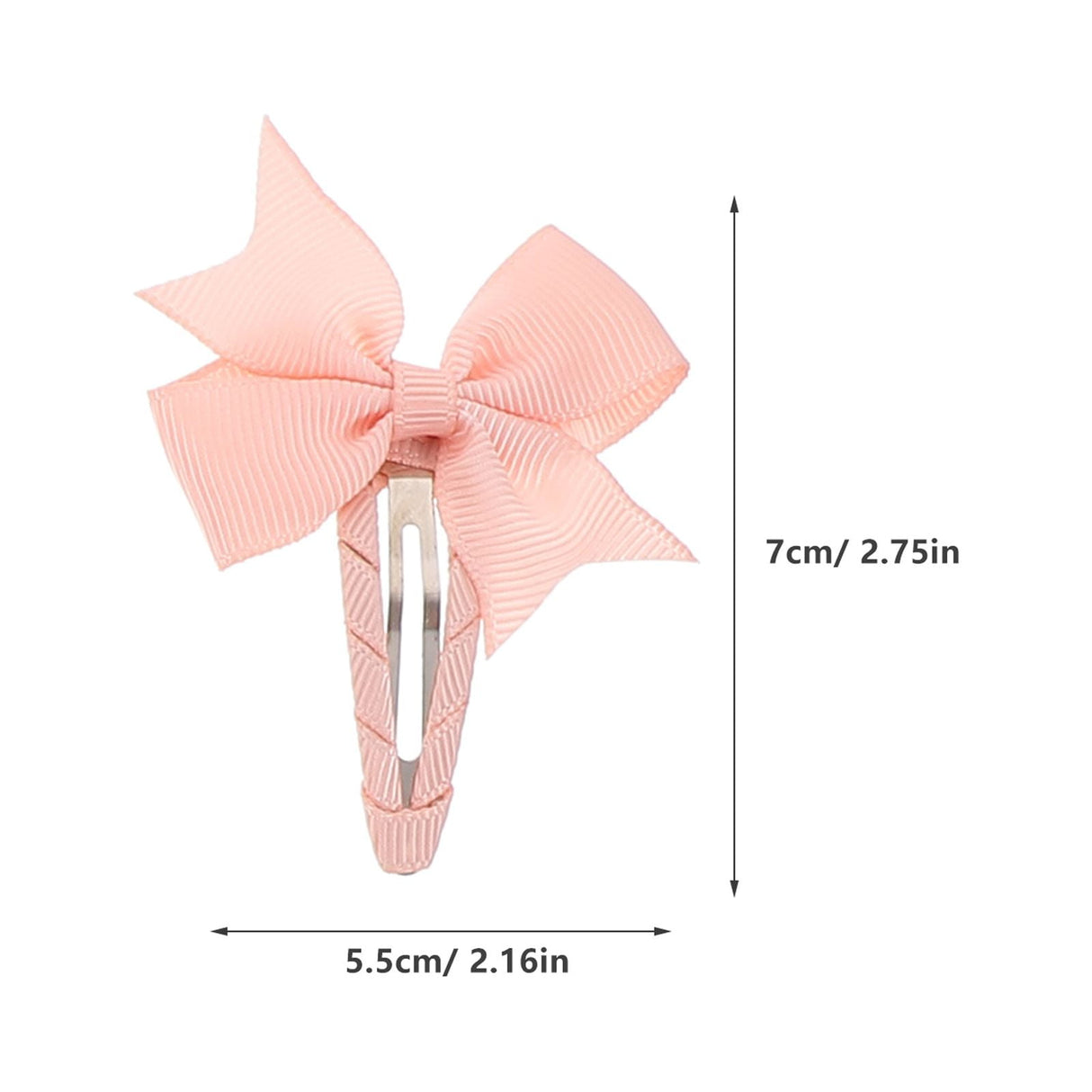 Decorative Hair Clip Girls 20Pcs 2.8X2.2In
