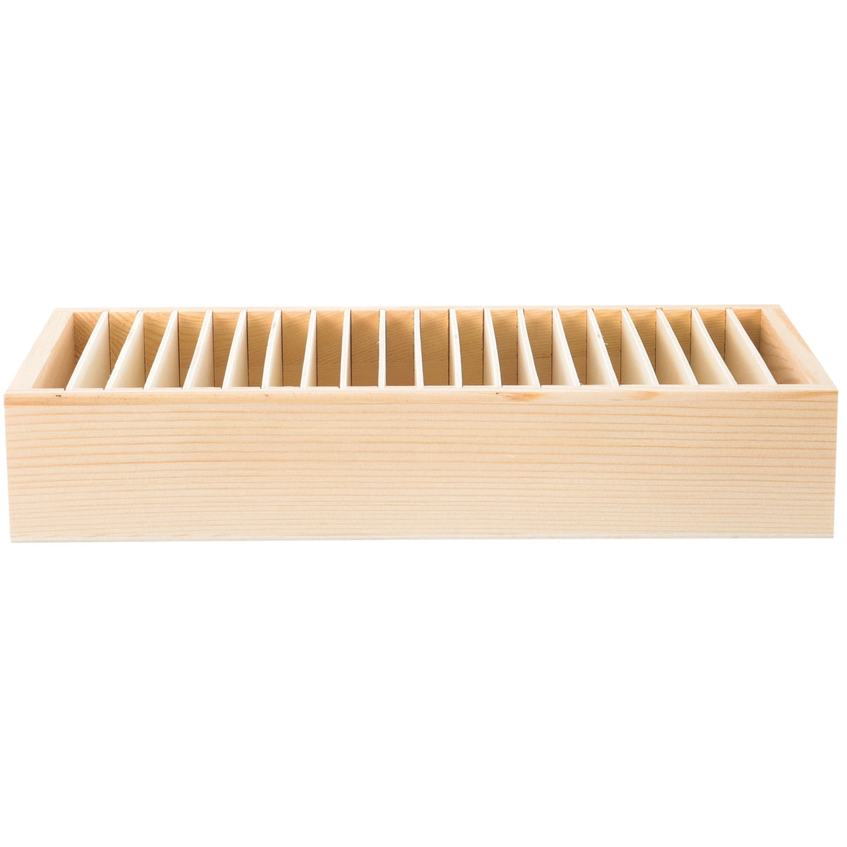 Gift Ribbon Storage Holder Wooden Box Flower Wrapping Ribbon Holder Organizer
