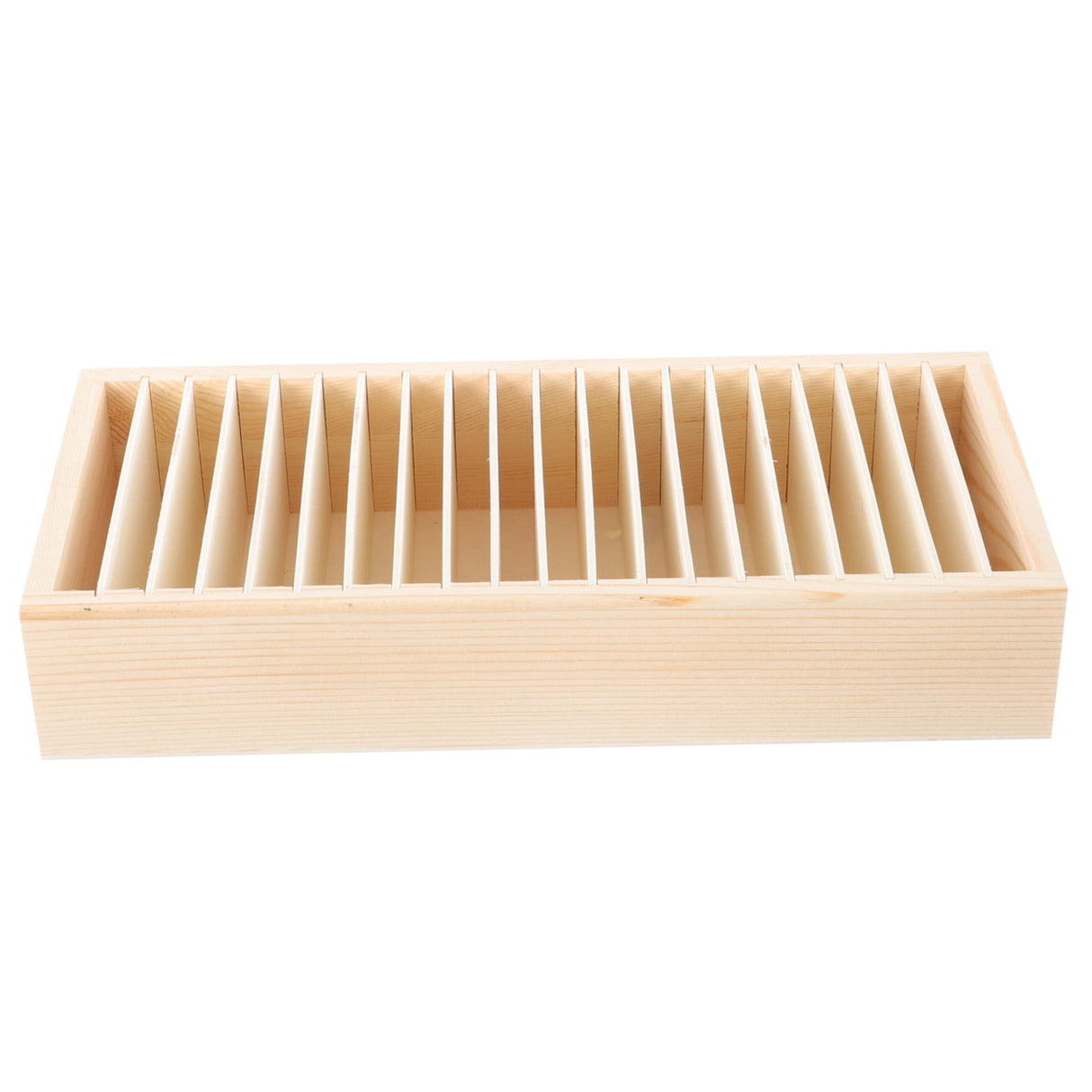 Gift Ribbon Storage Holder Wooden Box Flower Wrapping Ribbon Holder Organizer