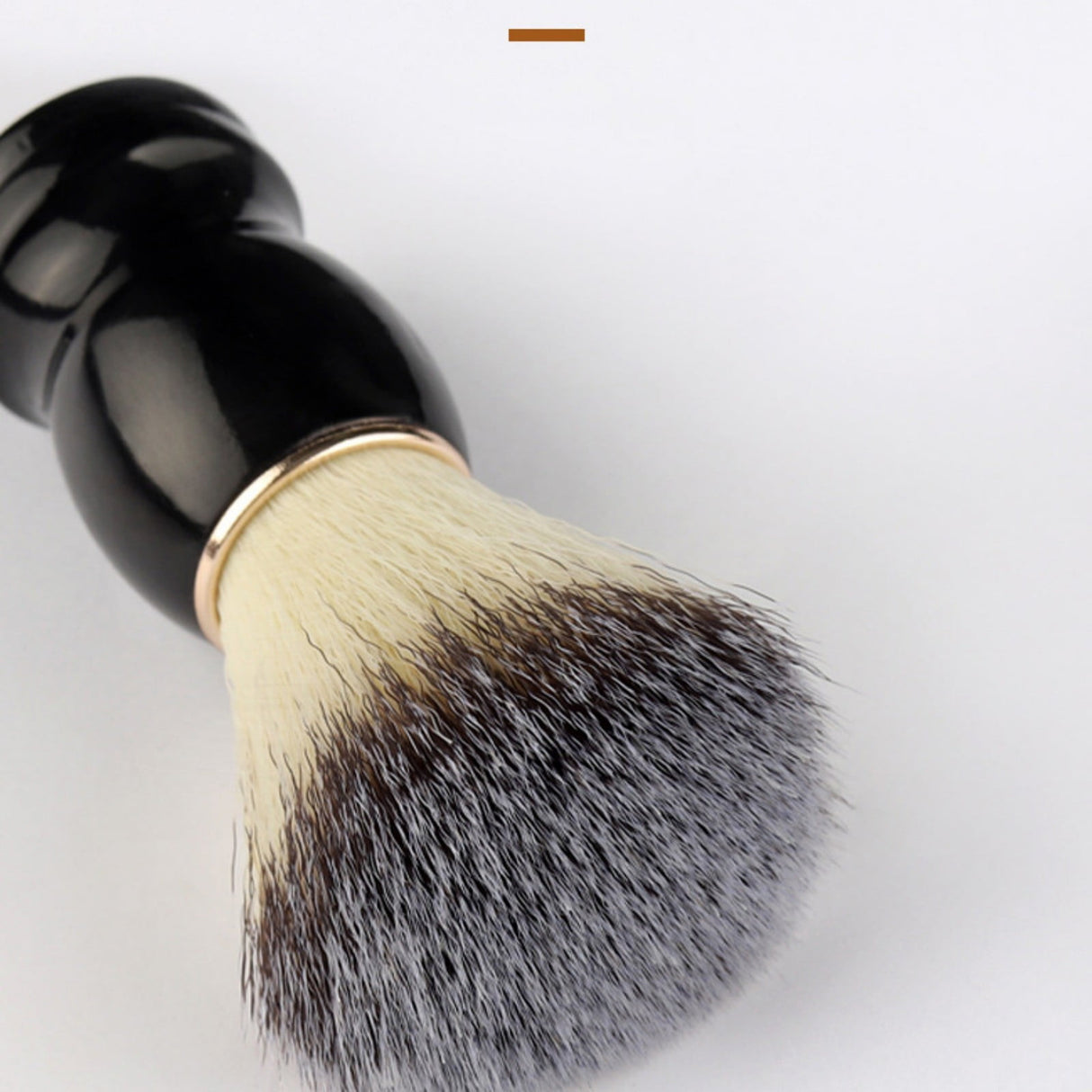 Shaving Brush for Men with Black Wood Handle, Perfect Gifts for Men, Fathers Day Christmas Halloween Gifts Multicolor