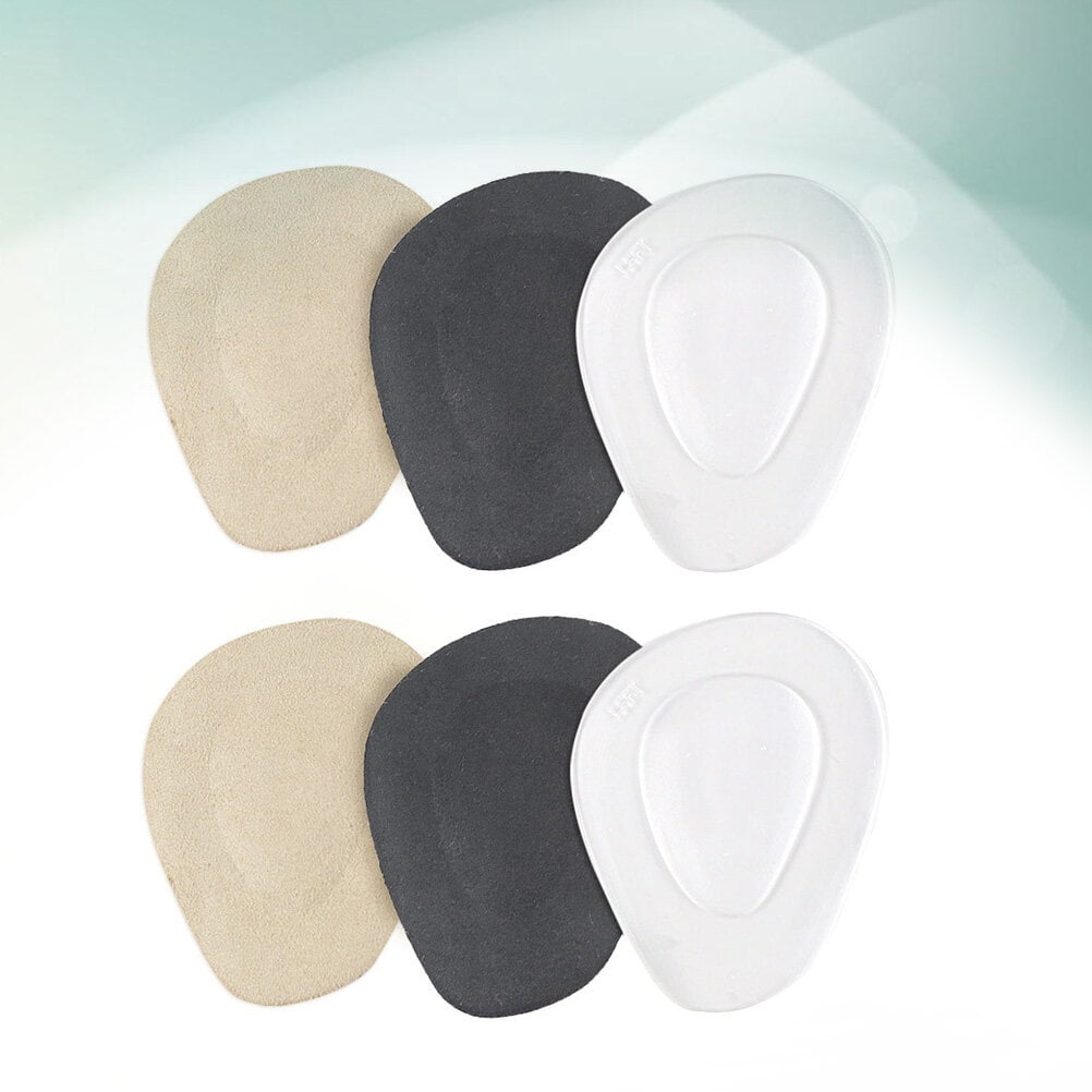 3 Pairs Gel Forefoot Pad Half Insoles for High Heels Insoles for Women