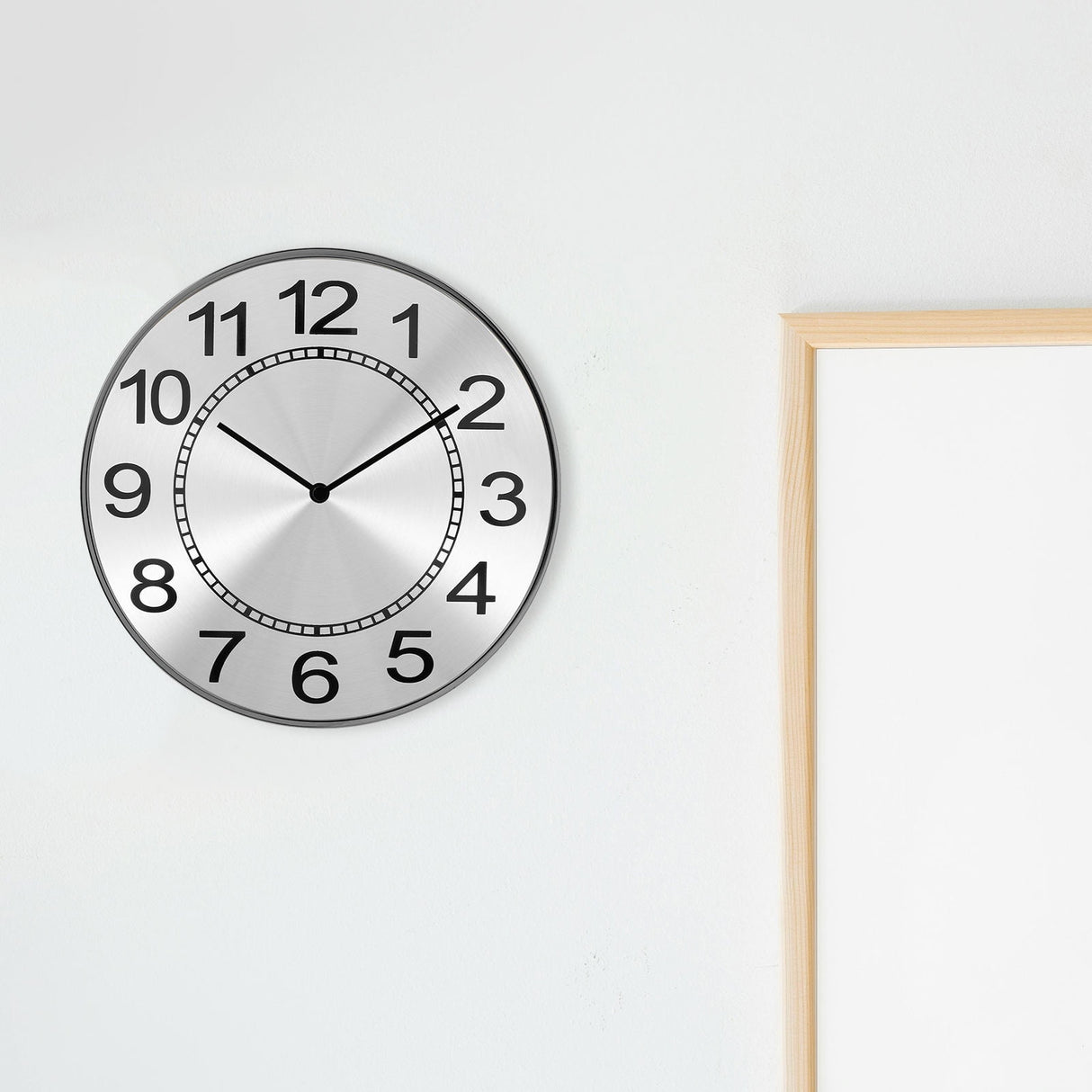 Aluminum Clock Face Replacement Dial for Wall Clocks, 1 Set and Easy to Install