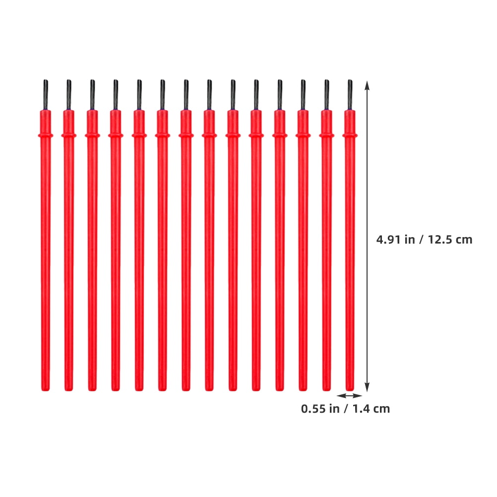 100Pcs Multi-Needle Nylon Paint Brushes Set for Students, Fine Detail Work and Art Projects